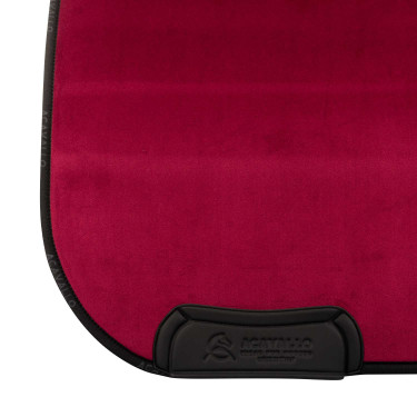 Tapis de dressage carré Louvre Acavallo Vin Rouge
