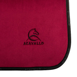 Tapis de dressage carré Louvre Acavallo Vin Rouge