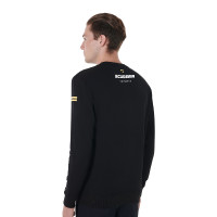 Sweat ras du cou homme collection Scuderia Equestro Noir Sweat ras du cou homme collection Scuderia Equestro Noir