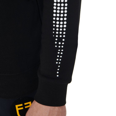 Sweat ras du cou homme collection Scuderia Equestro Noir