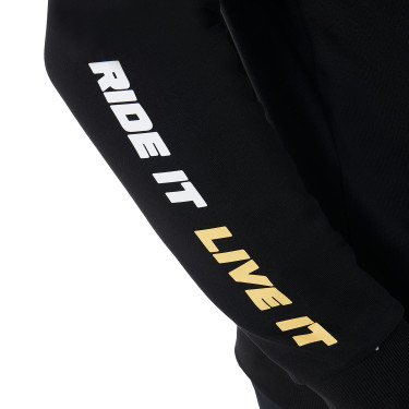 Sweat ras du cou homme collection Scuderia Equestro Noir