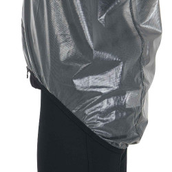Surveste unisex coupe-vent et déperlante Equestro Noir Surveste unisex coupe-vent et déperlante Equestro Noir