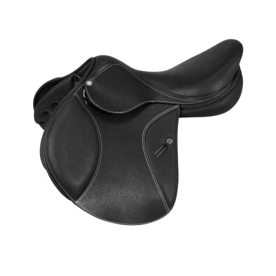 Selle obstacle KC Race 2.6 Professional avec arçon en carbone et kevlar Acavallo Noir