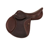 Selle obstacle KC Race 2.6 Professional avec arçon en carbone et kevlar Acavallo Marron foncé