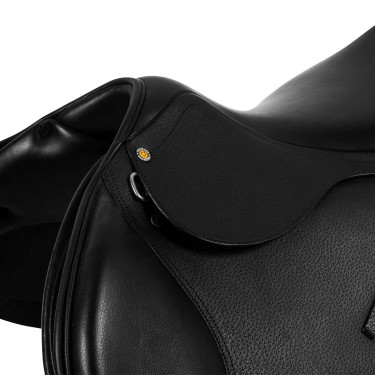 Selle obstacle en cuir martelé Supreme Evolution New Equestro Noir