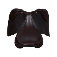 Selle obstacle en cuir martelé Supreme Evolution New Equestro Noir