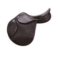 Selle obstacle en cuir double Meredith Equestro Noir Selle obstacle en cuir double Meredith Equestro Noir