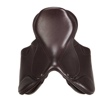 Selle obstacle en cuir double Meredith Equestro Selle obstacle en cuir double Meredith Equestro