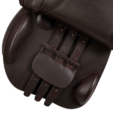 Selle obstacle en cuir double Meredith Equestro Selle obstacle en cuir double Meredith Equestro