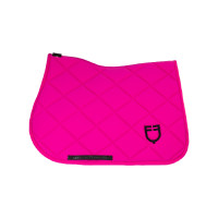 Tapis de selle CSO Equestro Fuchsia / noir Rose Tapis de selle CSO Equestro Fuchsia / noir Rose
