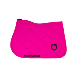 Tapis de selle CSO Equestro Fuchsia / noir Rose Tapis de selle CSO Equestro Fuchsia / noir Rose