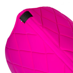 Tapis de selle CSO Equestro Fuchsia / noir Rose Tapis de selle CSO Equestro Fuchsia / noir Rose