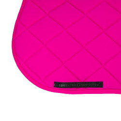 Tapis de selle CSO Equestro Fuchsia / noir Rose Tapis de selle CSO Equestro Fuchsia / noir Rose