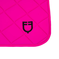 Tapis de selle CSO Equestro Fuchsia / noir Rose Tapis de selle CSO Equestro Fuchsia / noir Rose