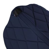 Tapis de selle CSO Equestro Marine / noir Bleu