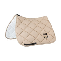 Tapis de selle CSO Equestro Sable / noir Jaune Tapis de selle CSO Equestro Sable / noir Jaune