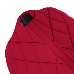 Tapis de selle CSO Equestro Vin / noir Rouge Tapis de selle CSO Equestro Vin / noir Rouge