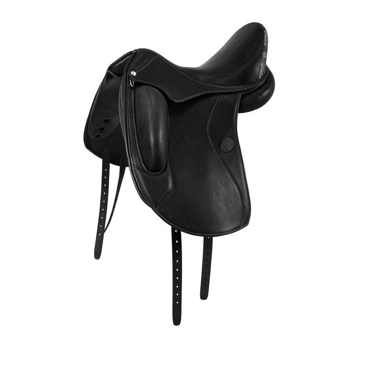 Selle de dressage Perugino avec petits taquets Acavallo