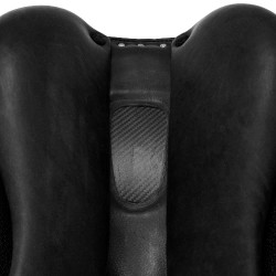 Selle de dressage Perugino avec petits taquets Acavallo Noir