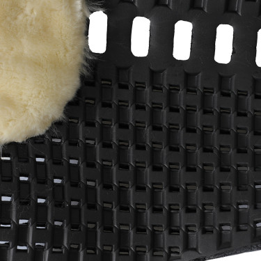 Amortisseur Piuma Respira Eva Acavallo Mouton naturel Noir