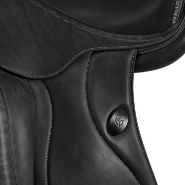 Selle de dressage Mantegna avec longs taquets Acavallo Selle de dressage Mantegna avec longs taquets Acavallo