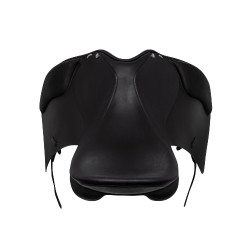 Selle de dressage avec longs taquets Aachen Equestro Noir Selle de dressage avec longs taquets Aachen Equestro Noir