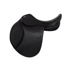 Selle d'équitation en cuir Mercury Equestro Noir