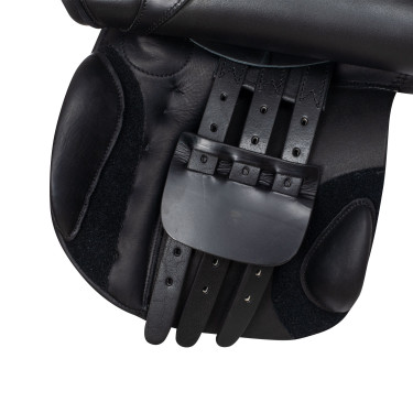 Selle d'équitation en cuir Mercury Equestro Noir