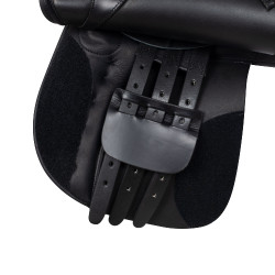 Selle d'équitation en cuir Mercury Equestro Noir