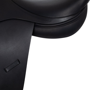 Selle d'équitation en cuir Mercury Equestro Noir