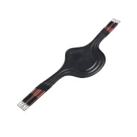 Sangle bavette obstacle en cuir Desiree Equestro Noir Sangle bavette obstacle en cuir Desiree Equestro Noir