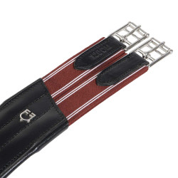 Sangle bavette obstacle en cuir Desiree Equestro Noir