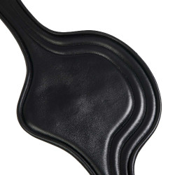 Sangle bavette obstacle en cuir Desiree Equestro Noir