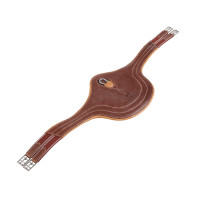 Sangle bavette obstacle en cuir Desiree Equestro Cognac
