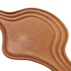 Sangle bavette obstacle en cuir Desiree Equestro Cognac Marron Sangle bavette obstacle en cuir Desiree Equestro Cognac Marron