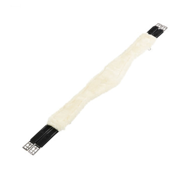 Sangle obstacle en cuir avec mouton synthétique Alizee Equestro Sangle obstacle en cuir avec mouton synthétique Alizee Equestro