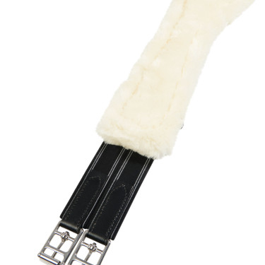 Sangle obstacle en cuir avec mouton synthétique Alizee Equestro Sangle obstacle en cuir avec mouton synthétique Alizee Equestro