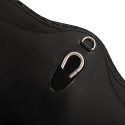 Sangle bavette obstacle Equestro Noir Sangle bavette obstacle Equestro Noir