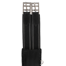 Sangle bavette obstacle Equestro Noir Sangle bavette obstacle Equestro Noir