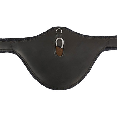 Sangle bavette obstacle Equestro Marron foncé Sangle bavette obstacle Equestro Marron foncé