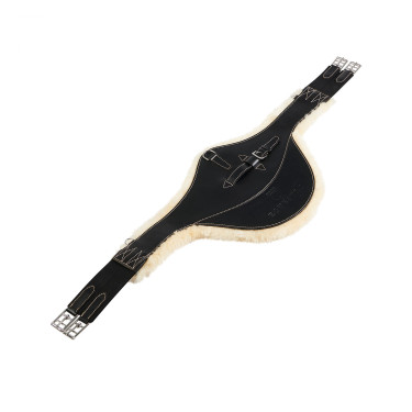 Sangle bavette obstacle en mouton synthétique Aline Equestro Sangle bavette obstacle en mouton synthétique Aline Equestro
