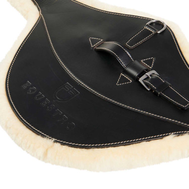 Sangle bavette obstacle en mouton synthétique Aline Equestro Sangle bavette obstacle en mouton synthétique Aline Equestro