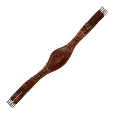 Sangle anatomique obstacle en cuir souple Acavallo Sangle anatomique obstacle en cuir souple Acavallo