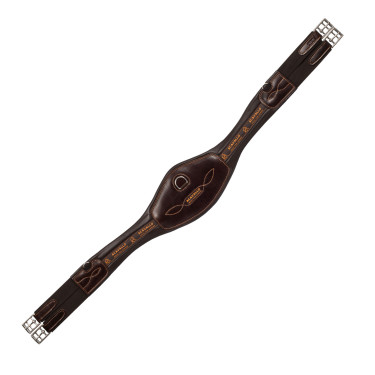 Sangle anatomique obstacle en cuir souple Acavallo Sangle anatomique obstacle en cuir souple Acavallo