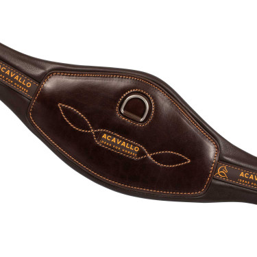 Sangle anatomique obstacle en cuir souple Acavallo Sangle anatomique obstacle en cuir souple Acavallo