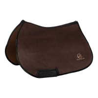 Tapis de selle de saut Louvre JS CW-3DS Acavallo Marron