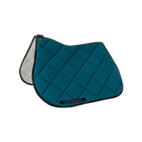 Tapis de selle obstacle en tissu technique respirant GP Equestro Pétrol / noir Bleu Tapis de selle obstacle en tissu technique respirant GP Equestro Pétrol / noir Bleu