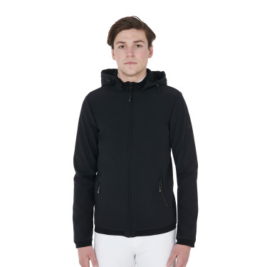 Veste softshell ajustée homme avec polaire intérieur Livigno Equestro Veste softshell ajustée homme avec polaire intérieur Livigno Equestro