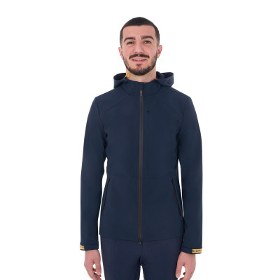 Veste softshell technique homme Equestro Marine blazer