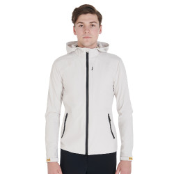 Veste softshell technique homme Equestro Grège Beige Veste softshell technique homme Equestro Grège Beige